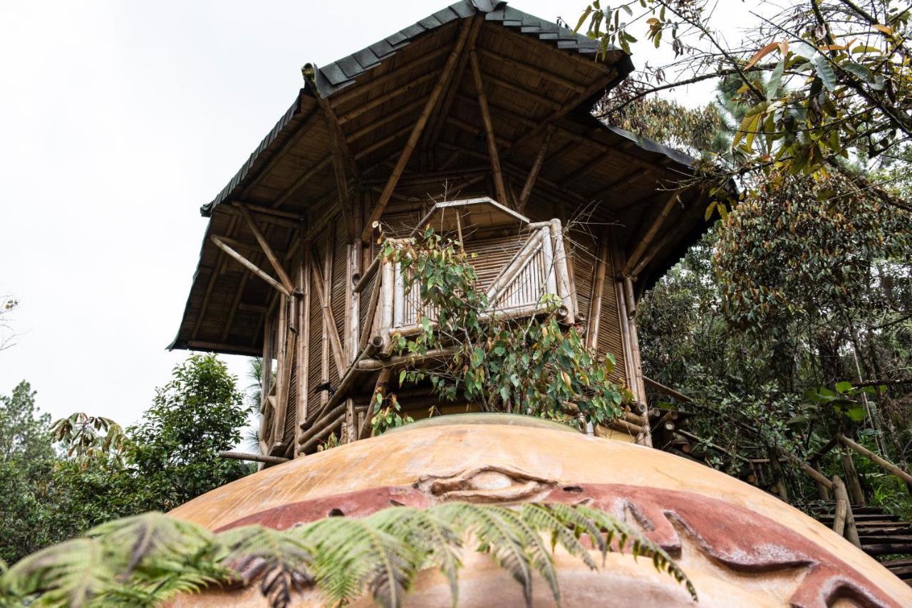 Hotel Guatape Adrianas Bambu Esterno foto