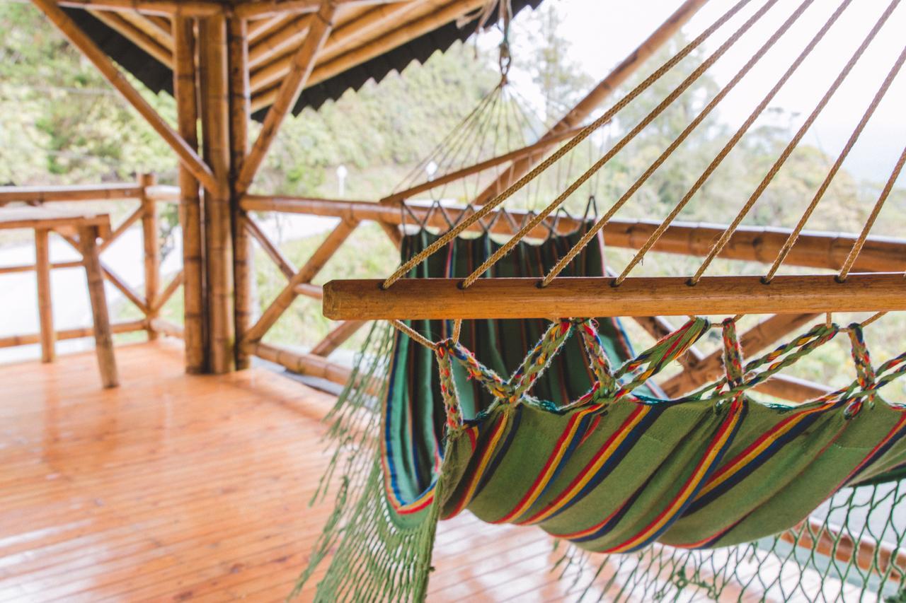 Hotel Guatape Adrianas Bambu Esterno foto
